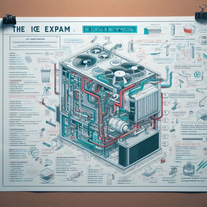 What is the ice exam in hvac