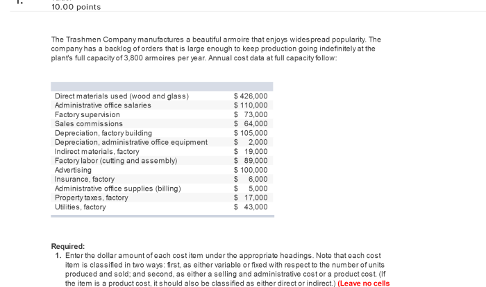 Accounting chapter connect problem