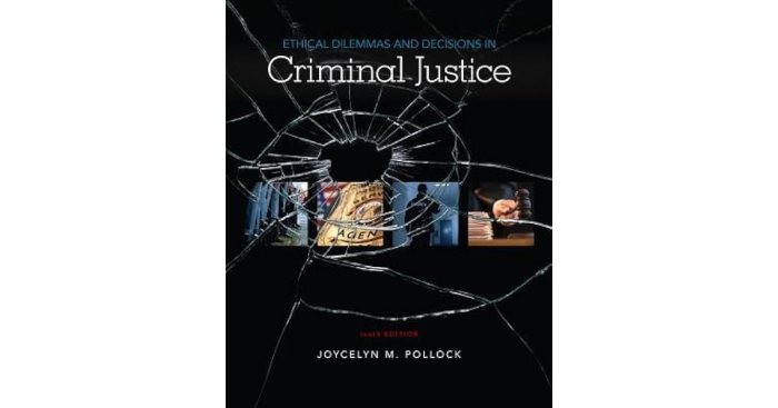 Ethical dilemmas and decisions in criminal justice 10th edition