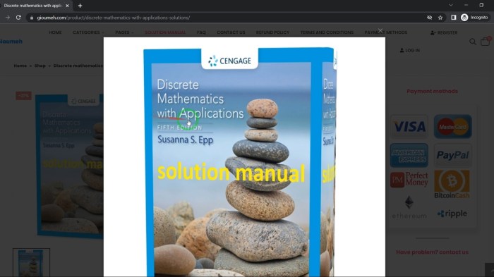 Susanna epp discrete mathematics with applications 5th edition solutions pdf