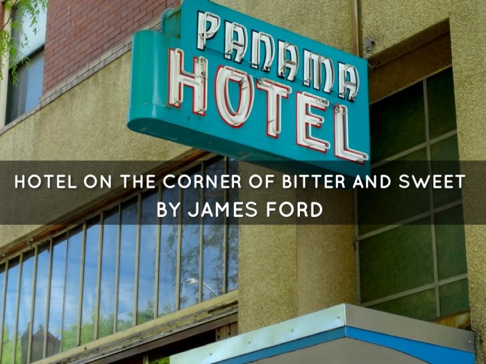 Quotes from hotel on the corner of bitter and sweet